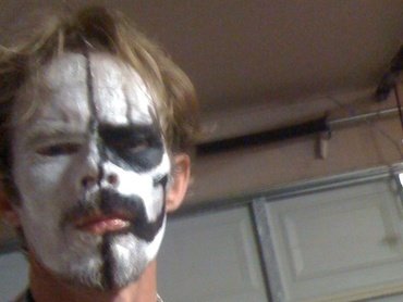 Mr Reverend ...Testing out his phantom face