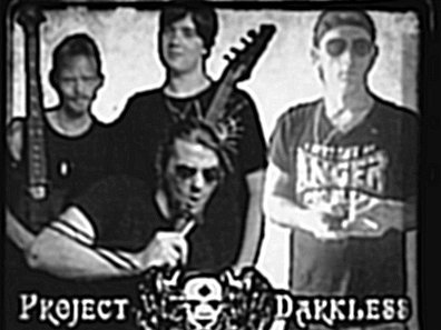 Group shot from left to right Mr.Reverend, Mr. Sin, Mr.Spawn, and Mr.Lab Rat