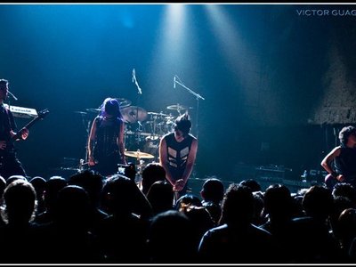 17/12/2010 teloneando a Cradle of filth.