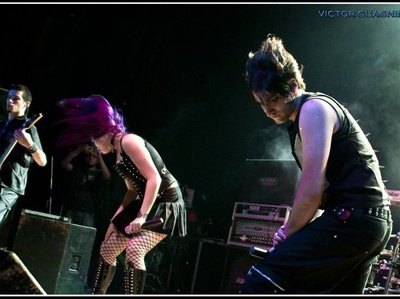 17/12/2010 teloneando a Cradle of filth.