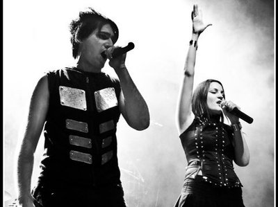 17/12/2010 teloneando a Cradle of filth.