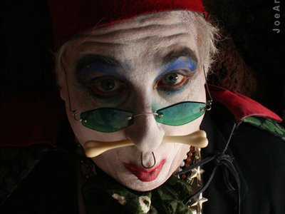 Count Smokula gone wild! photo by Joe Oesterle from photoshoot for book "Weird Hollywood" 