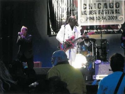 Chicago Blues Fest w/Eddie C Campbell - 2009
