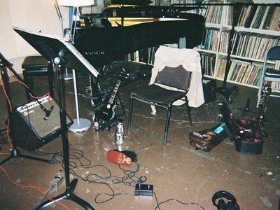in the studio