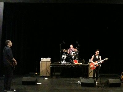 The BH trio live in Enniskillen using our big fender amps 