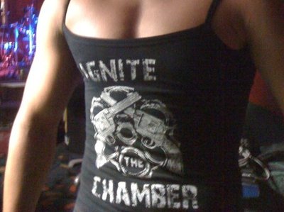 Henri from Disentomb in chick's singlet