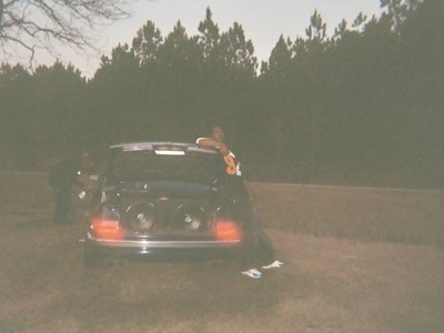 Jackie Chan in the trunk too.........