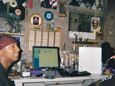 inside the studio wit a new computer adding programs
