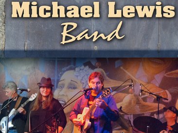 Michael Lewis Band poster for Bluz At the Bend show
