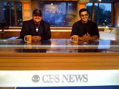 Ringo and Jojo Garza, CBS News anchors