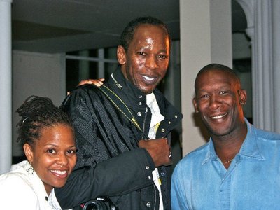 Trish, Tom and Roger Griffith in Bristol, UK at the Indie Soul Mixer June 16-19 2011