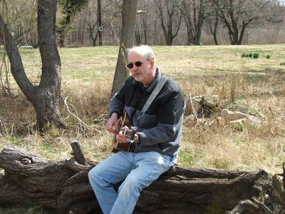 Writing a song in my favorite park