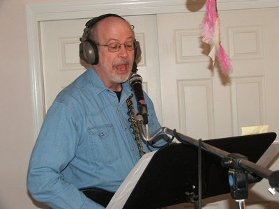During a Storyteller recording session