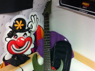 Guitar used to record Decomposition & Decay + Revelations of Extinction MCD that is coming soon!!!