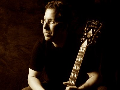 Chris Montgomery Guitarist (sepia)