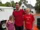 my neice & nephew with Dave Gutter of Rustic Overtones