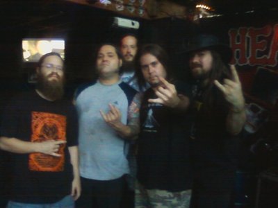 Upstairs at Headhunters in Austin with Billy Milano, 6/26/11