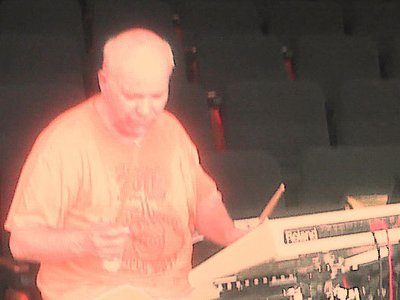 Jeff in rehearsal