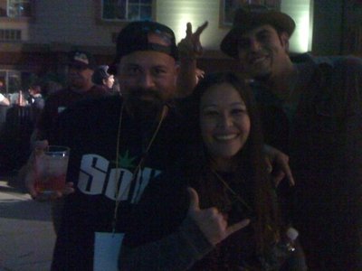 Lady Reiko & Arty @ Pure Aloha Backstage with Ooklah The Moc!