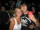Sutter and Kelly enjoying Linkin Park