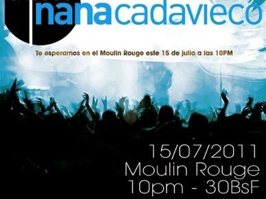 #15Julio en @MoulinRougeCCS - Grabando Concierto ExposÃ© Live (VIDEO)