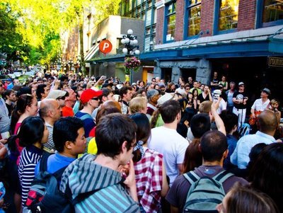Fete de la Musique, Gastown, Vancouver 21st June 2011