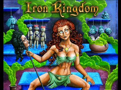 Iron Kingdom - Curse Of The Voodoo Queen - 2011 (Album Cover)