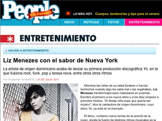 LIZ MENEZES in People en Espanol