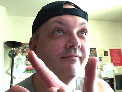 Vince goofing off