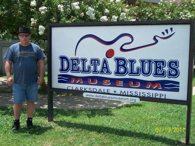 Tim Jenkins at The Delta Blues Museum Clarksdale Mississippi July 2011
