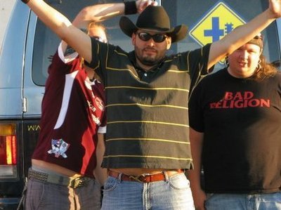 Before opening for Roger Clyne and the Peacemakers in El Paso