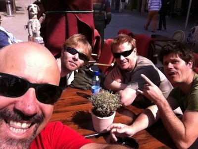 Hangin on tour in Germany, with the Seth Lakeman Band.