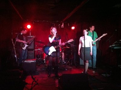 The Lady Southpaw Band at the Delancey, LES, NYC