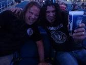 Morrie and Raven at Metallica