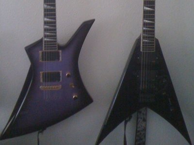 Jackson usa Neck thru guitars 