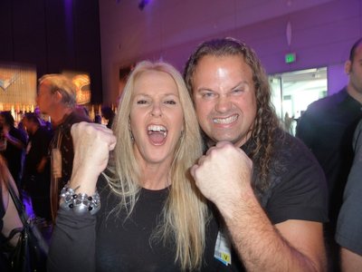 Lita Ford and Morrie
