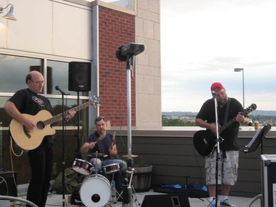 Live at Whole foods Rooftop beer garden