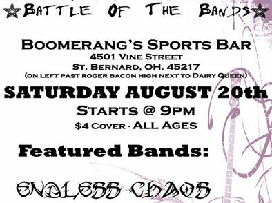Boomerangs 08-20-11 Flier