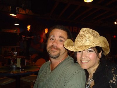Art and I at Patsys Cowgirl Cafe
