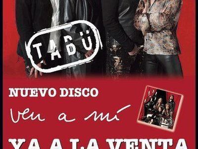 Cartel promocional nuevo disco