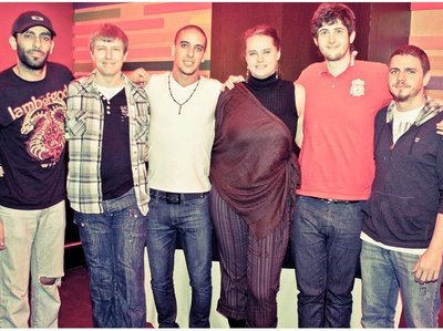 Alongside some CoA fans @ Album Launch