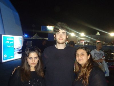 Fan pic after the YAS show (AUH)!