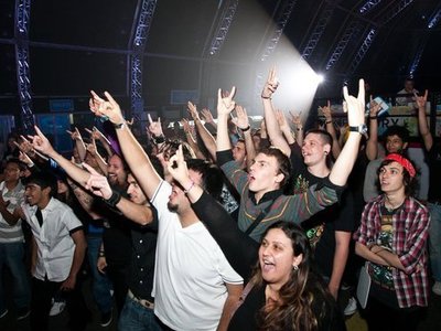 Crowd shot of YAS