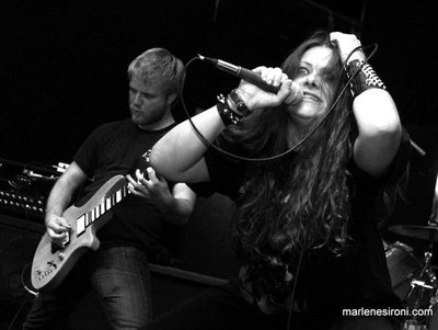 Jake Nunn and Debbie Gunn. Jake's first show with Beast.