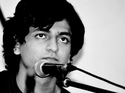 Our gig at Kyra Theater - Anup and Kenneth