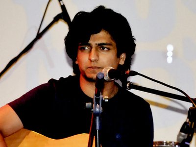 Our gig at Kyra Theater - Anup and Kenneth
