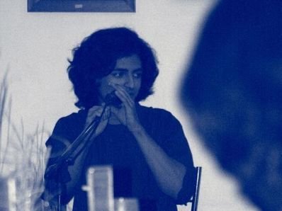 Our first gig at Urban Solace - Anup and Kenneth