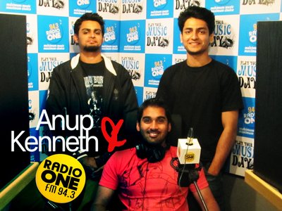 Anup and Kenneth on Radio One