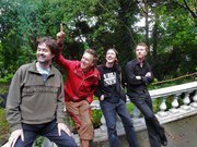 Picnic Area recording in Middleton, pic by Bill Leader