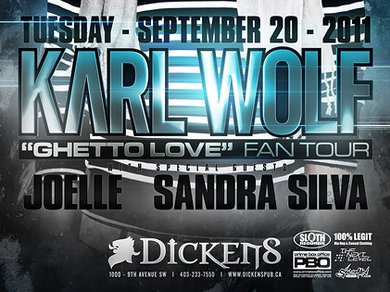 Joelle opens for Karl Wolf in concert